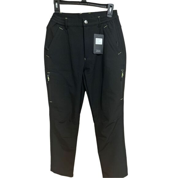 Puli Women’s Size 28 Outdoor Hiking Waterproof 5 Zip Pockets Snow Pants - Picture 1 of 9